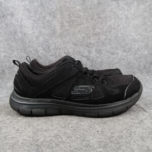 Skechers Shoes Womens 7.5 Athletic Trainers Lite Weight Wide Fit Sneaker Comfort